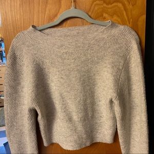 Topshop light grey sweater size xs womens